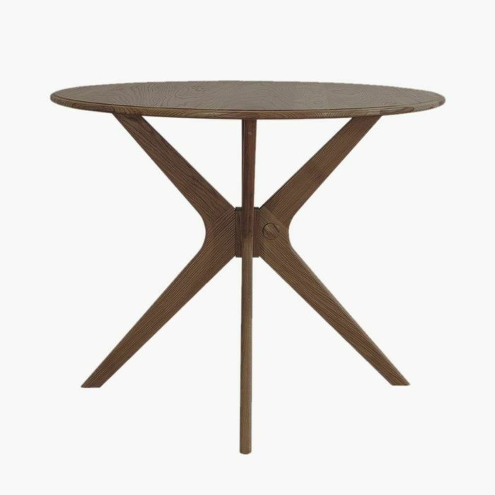 Cтол обеденный Олсен коричневого цвета - купить Обеденные столы по цене 37500.0