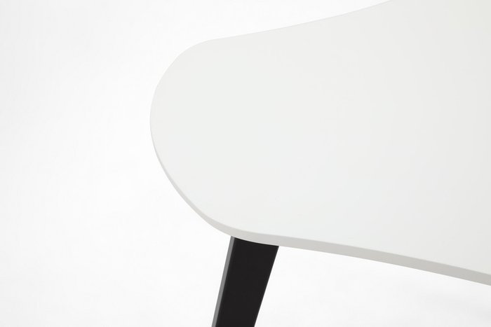 Обеденный стол Дакар-К черно-белого цвета - лучшие Обеденные столы в INMYROOM