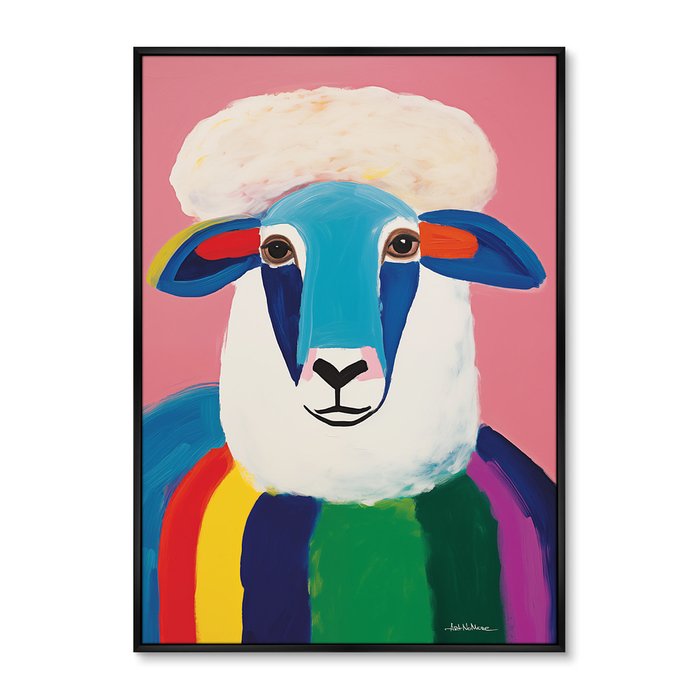Репродукция картины Sheep couple, No 1, 2024г.