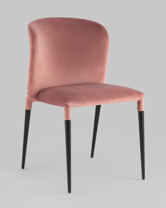 Стул Лори пыльно-розового цвета - купить Обеденные стулья по цене 10990.0