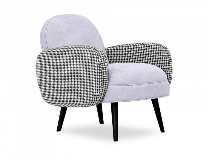 Кресло Bordo светло-серого цвета - лучшие Интерьерные кресла в INMYROOM