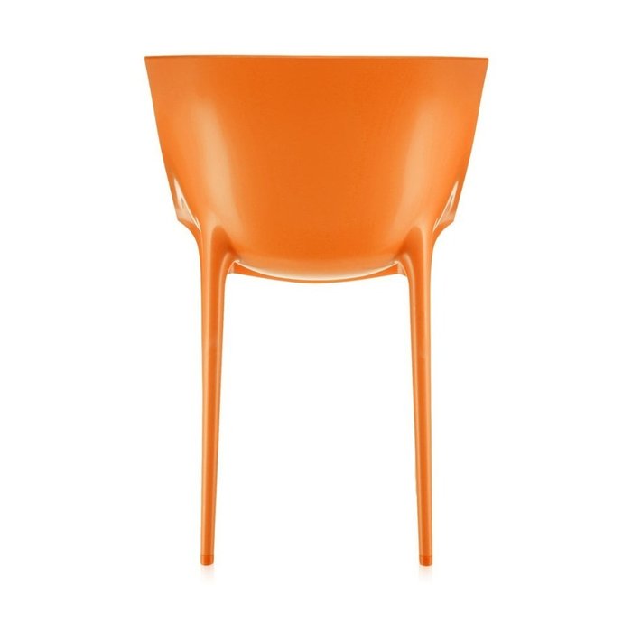 Стул Dr Yes оранжевого цвета - лучшие Обеденные стулья в INMYROOM