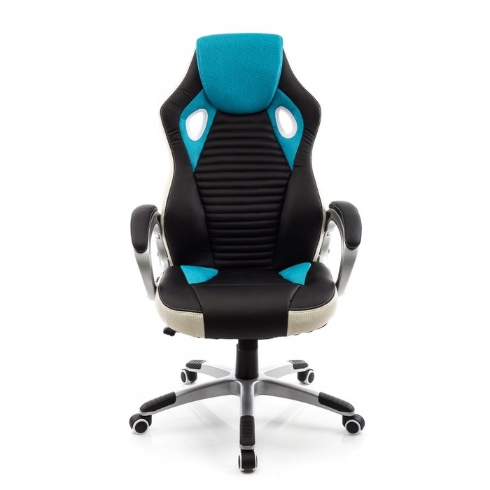  Офисное кресло Roketas голубого цвета - купить Офисные кресла по цене 11480.0