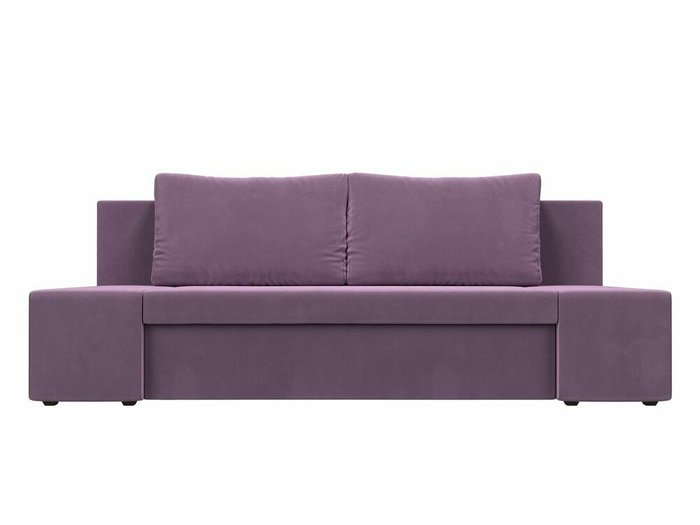 Прямой диван-кровать Сан Марко сиреневого цвета - купить Прямые диваны по цене 22999.0