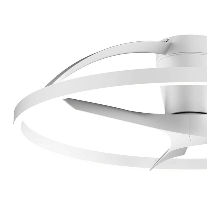 Люстра-вентилятор Nepal 9043 (акрил, цвет белый) - купить Потолочные светильники по цене 45305