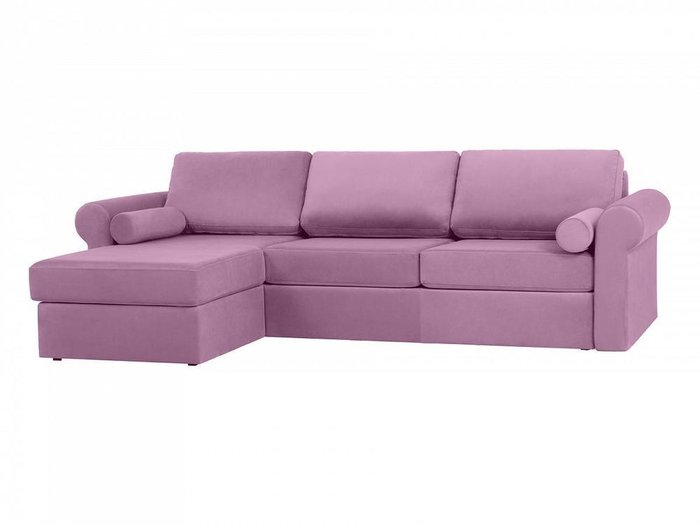 Угловой диван-кровать Peterhof лилового цвета - купить Угловые диваны по цене 164340.0