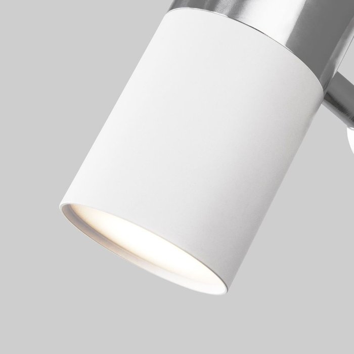 Настенный светильник Viero с поворотным плафоном белого цвета - лучшие Накладные споты в INMYROOM