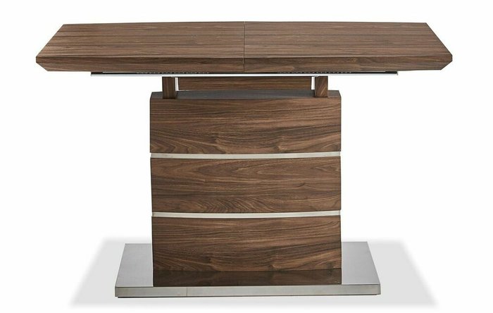 Раскладной обеденный стол Arioso M коричневого цвета - купить Обеденные столы по цене 43492.0