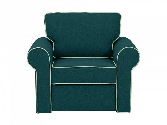 Кресло Murom сине-зеленого цвета