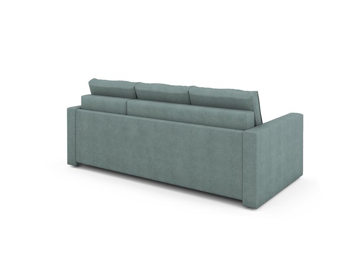 Угловой раскладной диван Macao левый мятного цвета - лучшие Угловые диваны в INMYROOM