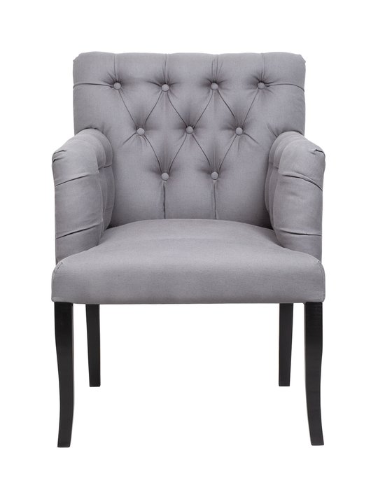Кресло Zander серого цвета - купить Интерьерные кресла по цене 33390.0