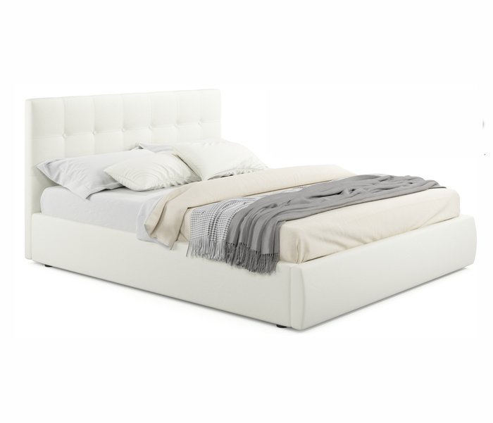 Кровать Selesta 180х200 с матрасом бежевого цвета