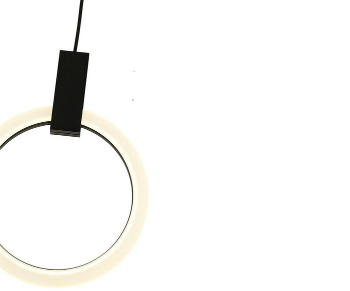 Подвесной светодиодный светильник Aзaлия с белым плафоном - купить Подвесные светильники по цене 6650.0
