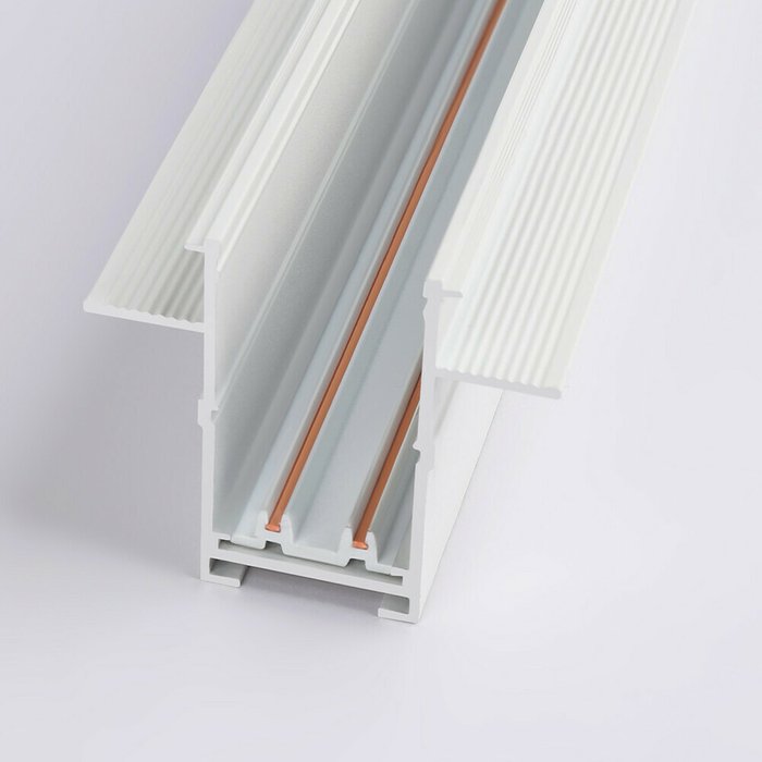 Шинопровод под ГКЛ 12,6мм Ambrella Magnetic 220V 3m GL1011 - лучшие Трековые светильники в INMYROOM Шинопровод под ГКЛ 12,6мм Ambrella Magnetic 220V 3m GL1011 - лучшие Трековые светильники в INMYROOM