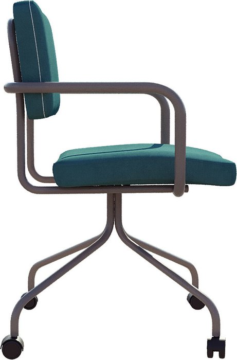Стул офисный Весна в ткани Глазго бирюзового цвета - купить Офисные кресла по цене 16914.0