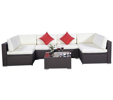 Набор мебели Элеон коричневого цвета - купить Комплекты для сада и дачи по цене 87901.0