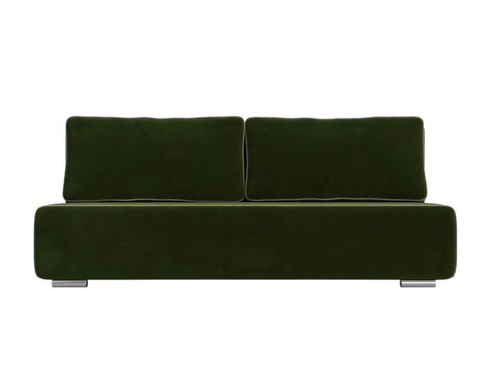 Прямой диван-кровать Уно зеленого цвета - купить Прямые диваны по цене 29999.0