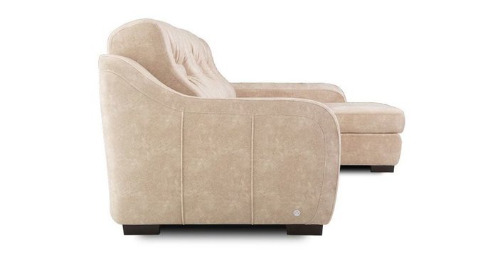 Угловой диван-кровать Ройс бежевого цвета - лучшие Угловые диваны в INMYROOM
