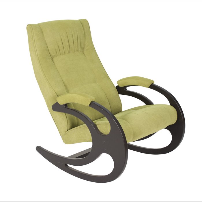 Кресло-качалка Модель 37 VeronaAppleGreen/venge