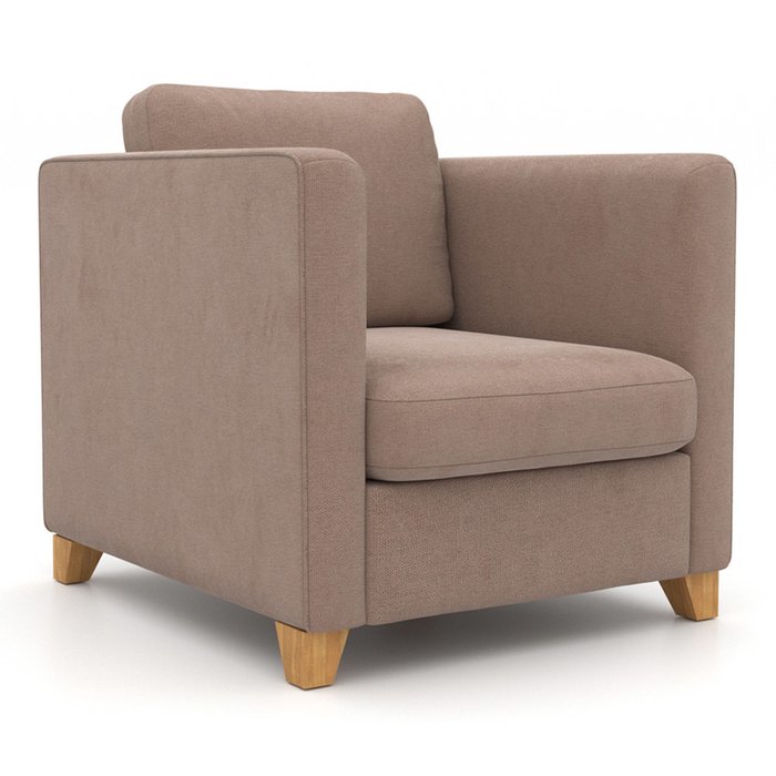Кресло Bari MT коричневого цвета - купить Интерьерные кресла по цене 30200.0