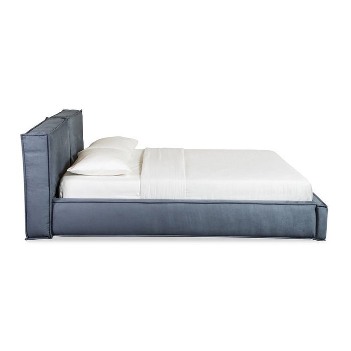 Кровать Alita 160х200 серого цвета с подъемным механизмом - лучшие Кровати для спальни в INMYROOM