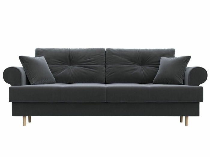 Диван-кровать Сплин серого цвета  - купить Прямые диваны по цене 46999.0