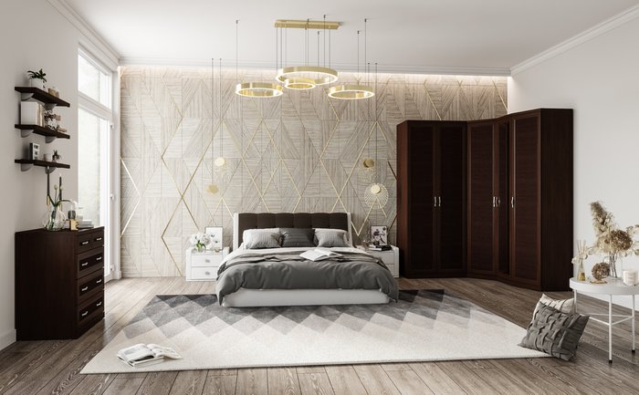 Кровать Гесиона 180х200 белого цвета с подъемным механизмом  - лучшие Кровати для спальни в INMYROOM