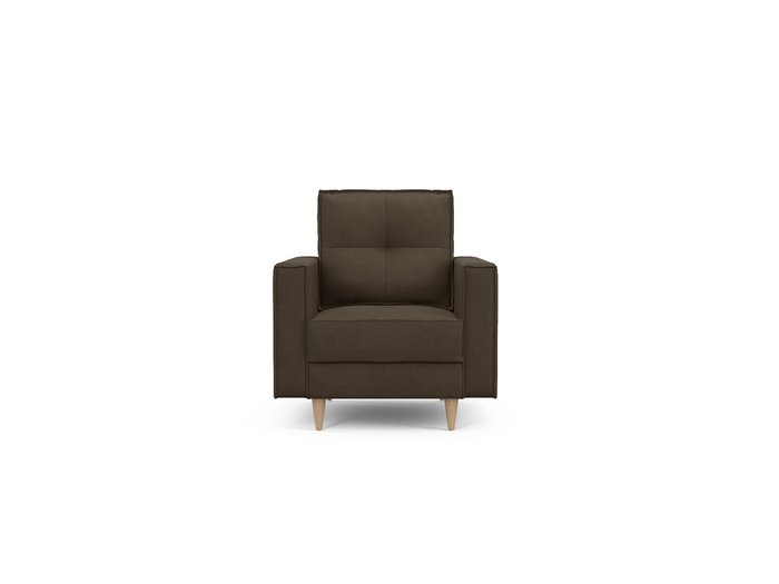 Кресло Oтто коричневого цвета - купить Интерьерные кресла по цене 26400.0