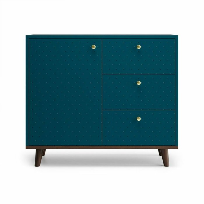 Комод Twin TW029 синего цвета - купить Комоды по цене 69600.0 Комод Twin TW029 синего цвета - купить Комоды по цене 69600.0