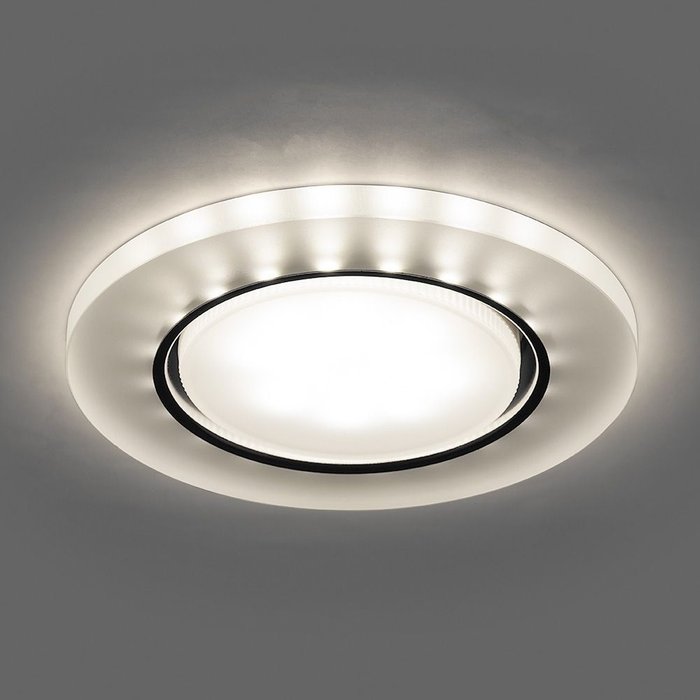 Встраиваемый светильник CD5020 32659 (стекло, цвет белый) - купить Встраиваемые споты по цене 512.0