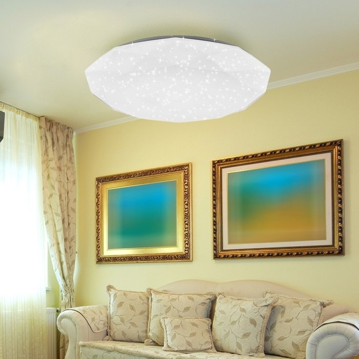 Потолочный светильник Element Б0054047 (пластик, цвет белый) - купить Потолочные светильники по цене 701.0