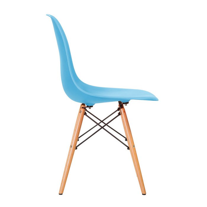 Стул Сканди голубого цвета - лучшие Обеденные стулья в INMYROOM