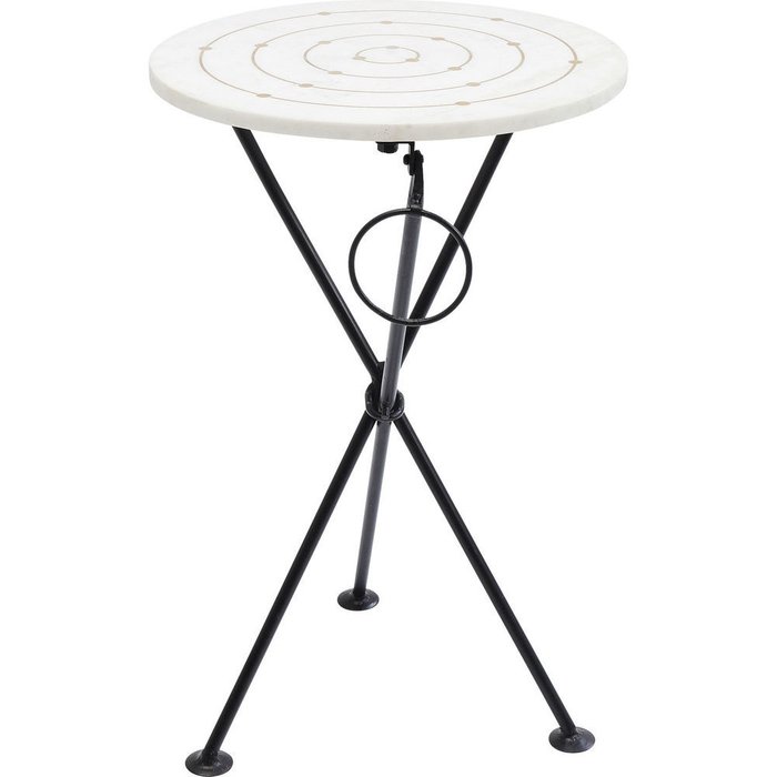 Столик приставной Clack с мраморной столешницей - купить Кофейные столики по цене 17470.0