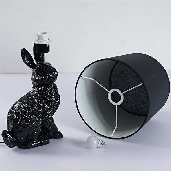 Настольная лампа Rabbit black - лучшие Настольные лампы в INMYROOM Настольная лампа Rabbit black - лучшие Настольные лампы в INMYROOM