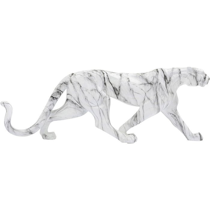 Статуэтка Leopard белого цвета