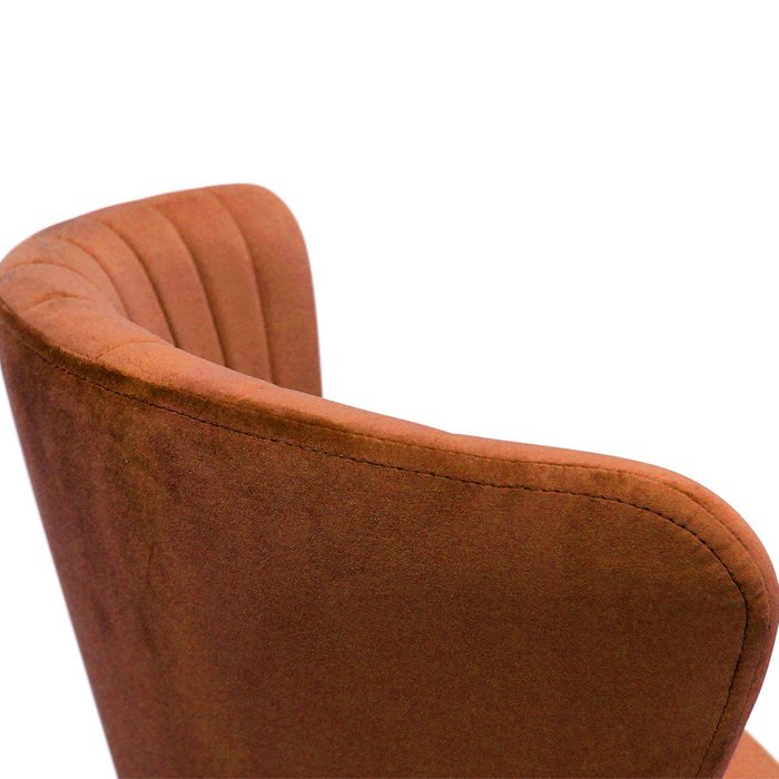 Стул подъемно-поворотный Intercrus коричневого цвета - купить Офисные кресла по цене 14170.0