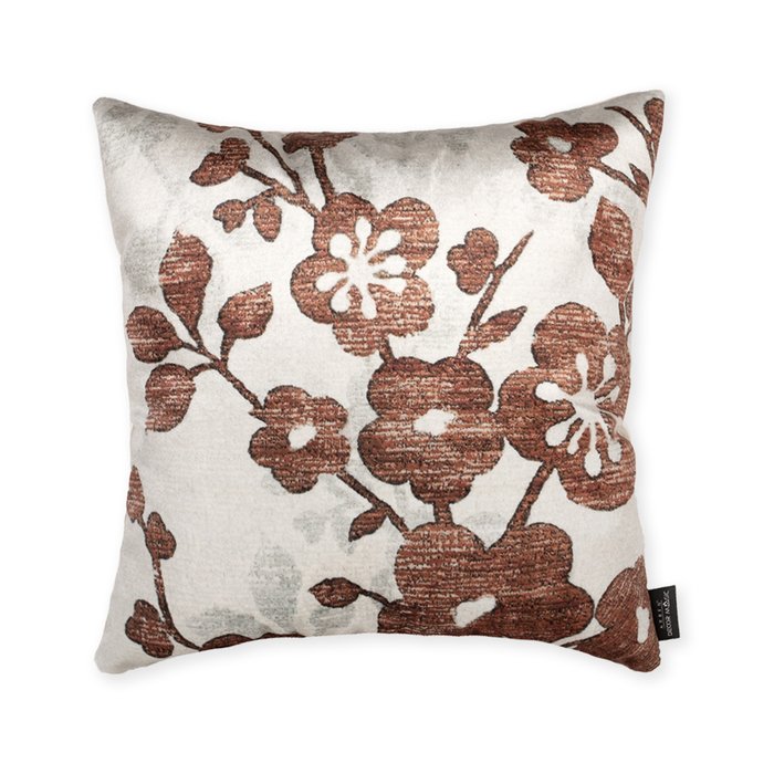 Декоративная подушка Mirey с цветочным принтом