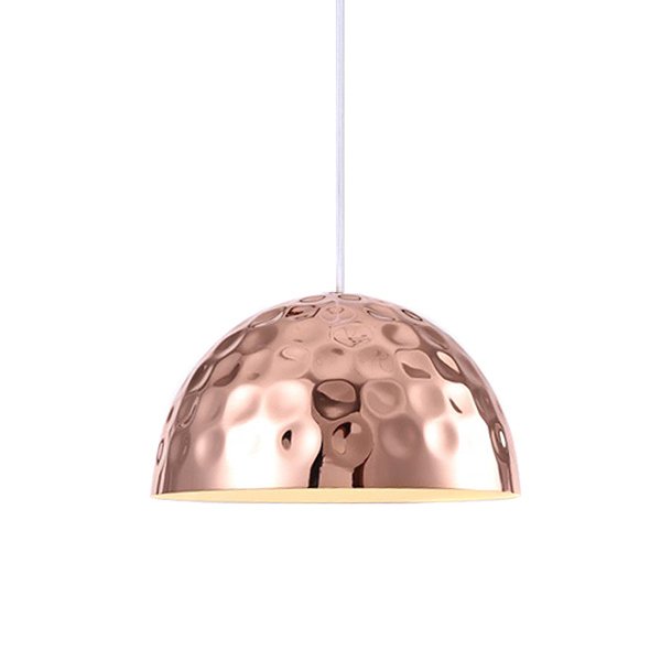 Подвесной светильник DeLight Collection Dome из металла медного цвета