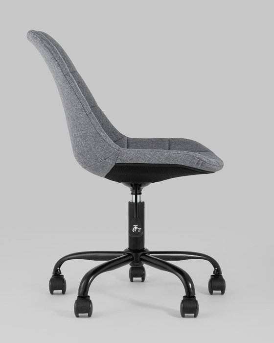 Стул офисный Гирос серого цвета - лучшие Офисные кресла в INMYROOM