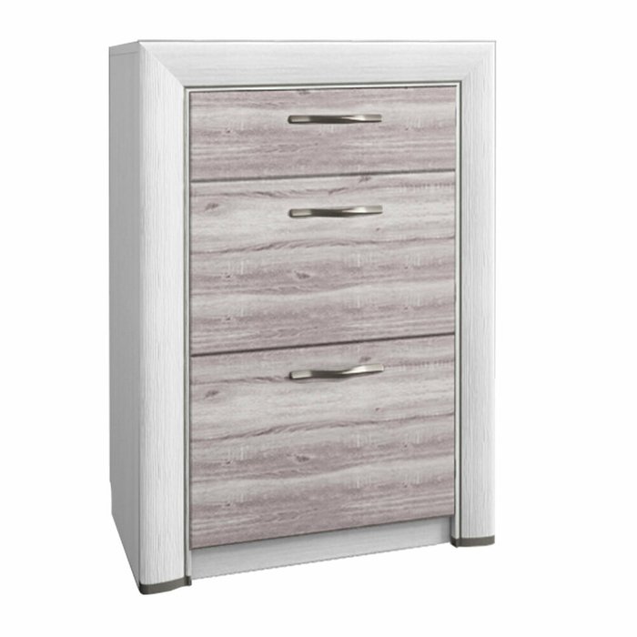 Комод Olivia бело-бежевого цвета - лучшие Комоды в INMYROOM Комод Olivia бело-бежевого цвета - лучшие Комоды в INMYROOM