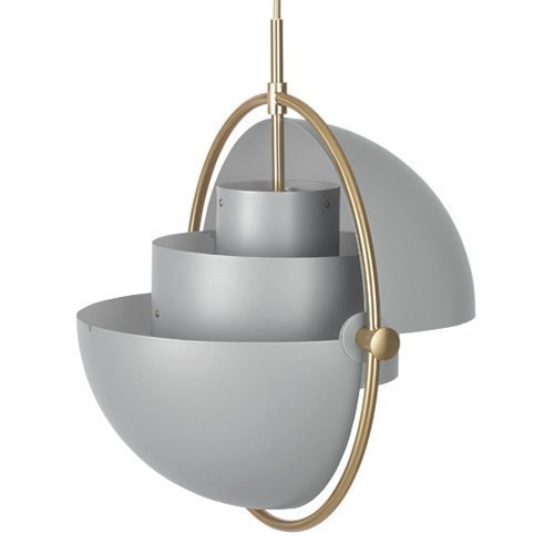 Подвесной светильник Louis Weisdorff Multi-lite Pendant серого цвета