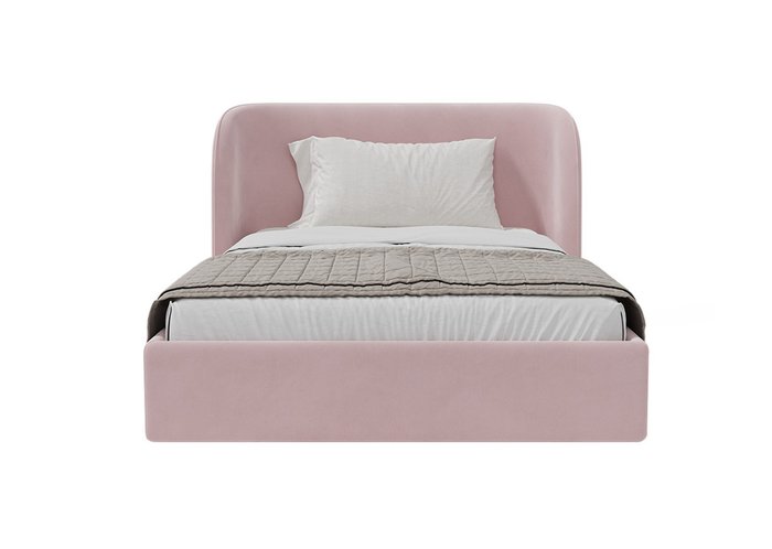 Кровать Classic 140х200 розового цвета с подъемным механизмом - купить Кровати для спальни по цене 88900.0