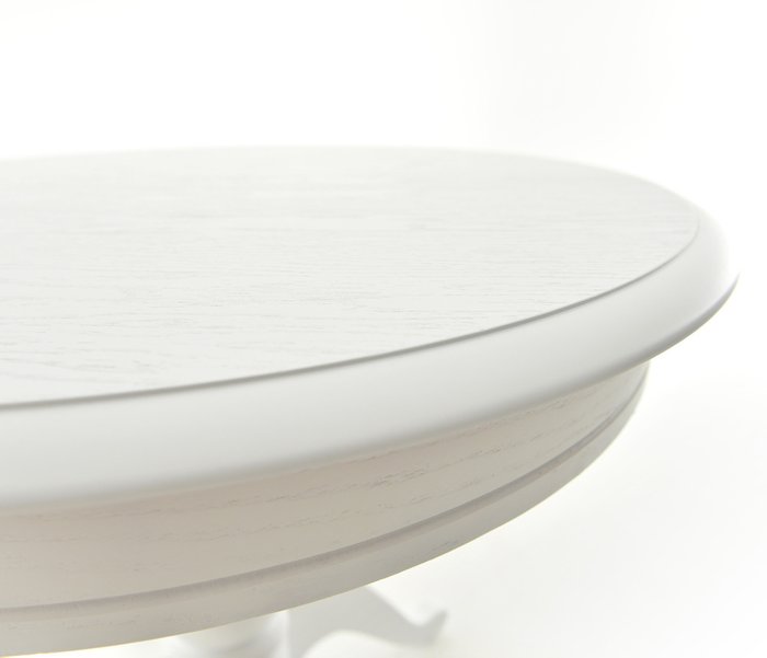 Обеденный стол раскладной Фабрицио белого цвета - купить Обеденные столы по цене 26990.0