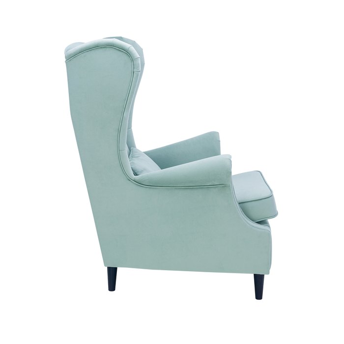 Кресло Монтего голубого цвета - лучшие Интерьерные кресла в INMYROOM