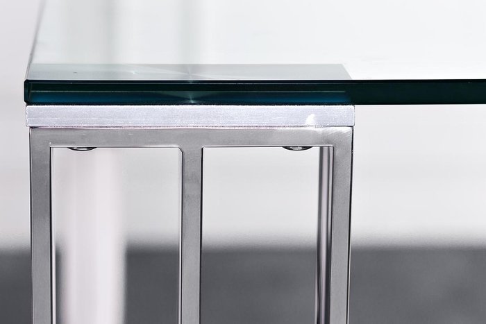 Стол обеденный со стеклянной столешницей - лучшие Обеденные столы в INMYROOM