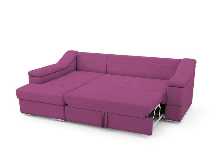 Угловой Диван-кровать Liverpool левый пурпурного цвета - купить Угловые диваны по цене 79200.0