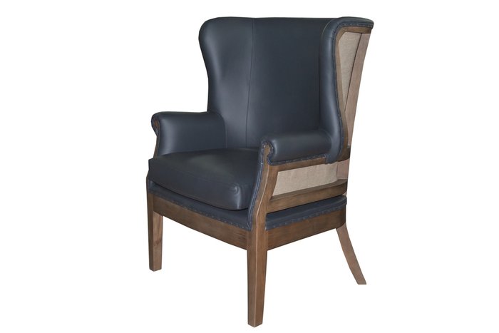 Кресло Nonno черного цвета - купить Интерьерные кресла по цене 77290.0
