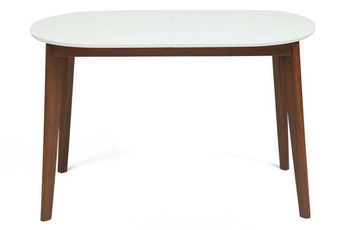 Стол раскладной обеденный Bosco с белой столешницей - лучшие Обеденные столы в INMYROOM