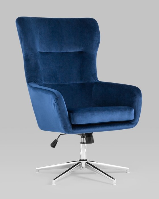 Кресло Артис синего цвета - купить Интерьерные кресла по цене 22590.0