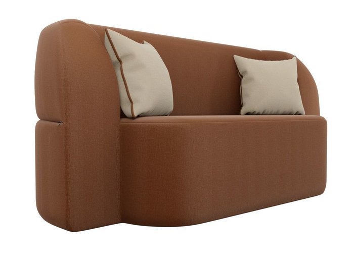 Диван-кровать Томас коричневого цвета - лучшие Прямые диваны в INMYROOM